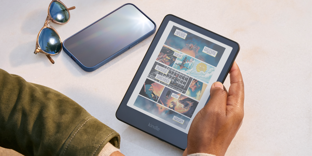 Amazon launches new Kindle Colorsoft 16GB and colour Kindle for